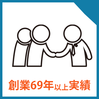 創業60年実績